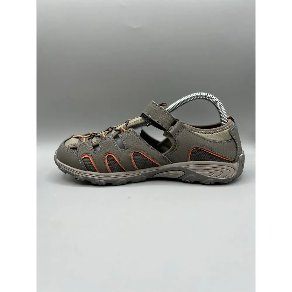 MERRELL Select Fresh Sandals Womens Size 7W Tan Orange Cushion Beach Swim Casual